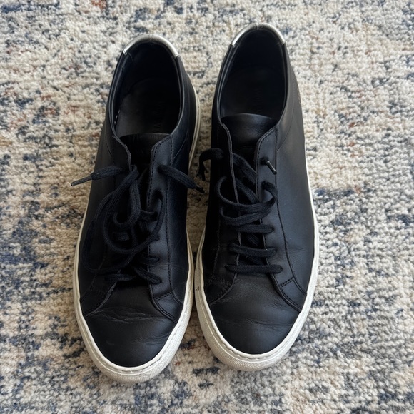 Common Projects Black and White Sneakers - Picture 1 of 7